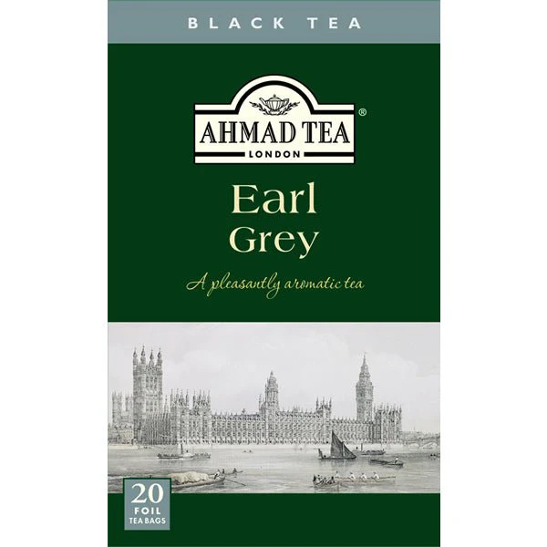 Ahmad Earl Grey Black Tea | 20 Tea Bags - 1.4 oz.
