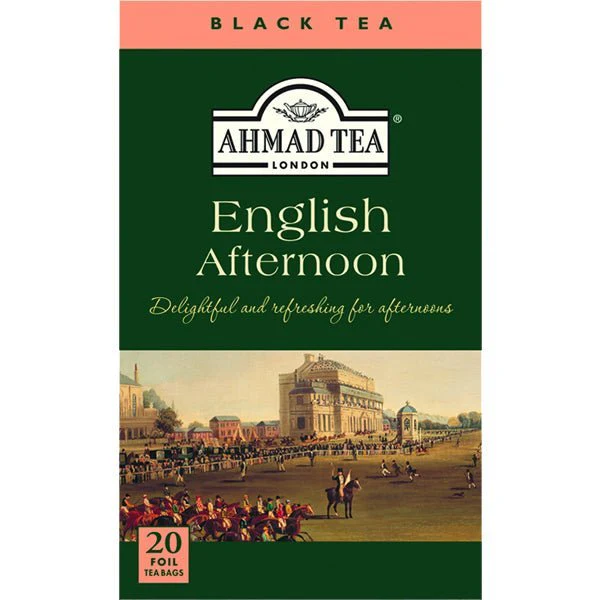 Ahmad English Afternoon Black Tea | 20 Tea Bags - 1.4 oz.