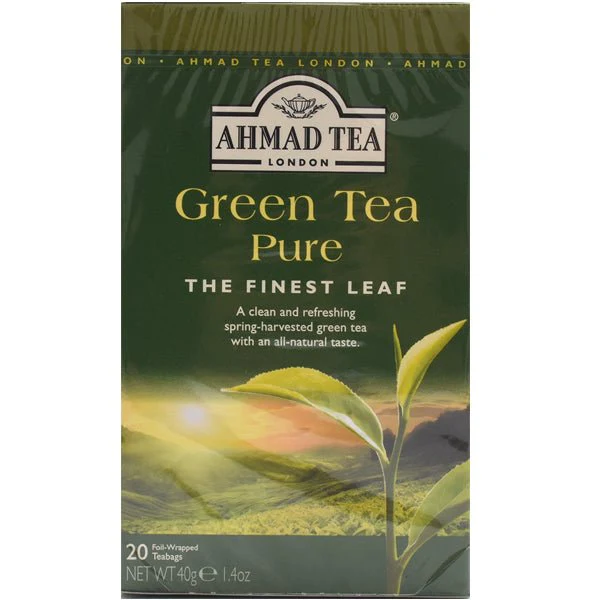 Ahmad Green Tea | 20 Foil Tea Bags