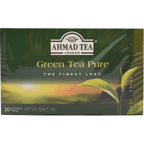 Ahmad Green Tea | 20 Foil Tea Bags - Image 2