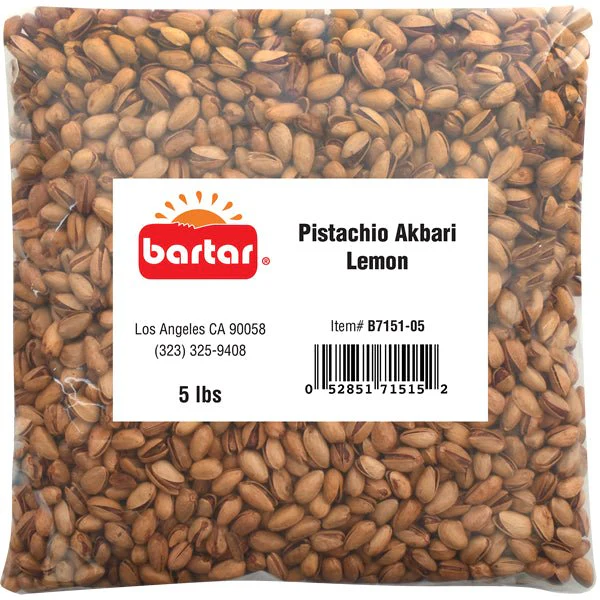 Bartar Pistachio Akbari | Lemon - 5 lbs