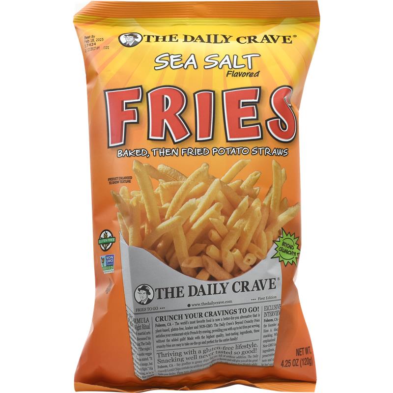 Daily Crave Beyond Crunchy Fries | Sea Salt