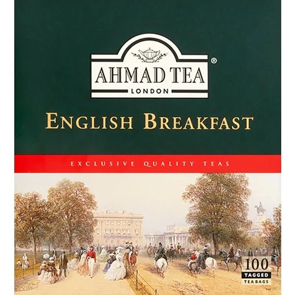 Ahmad English Breakfast Black Tea | 100 Tea Bags