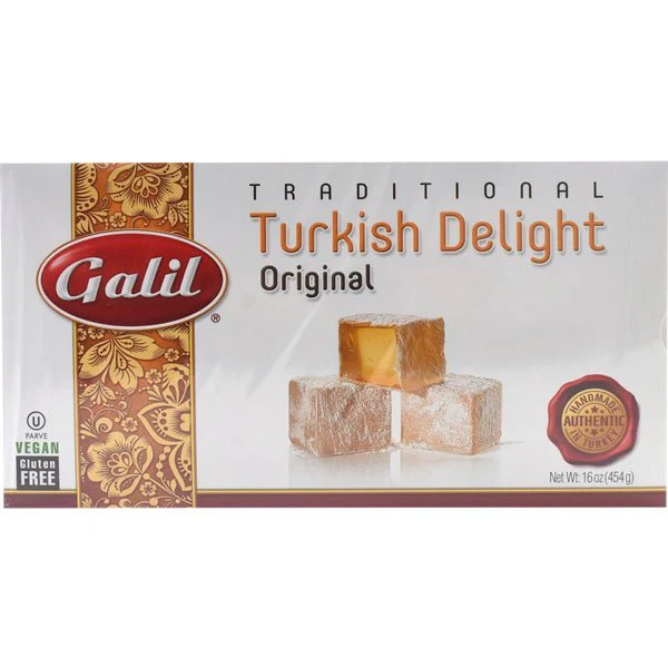 Galil Lokum Traditional Turkish Delight | Original - 16 oz