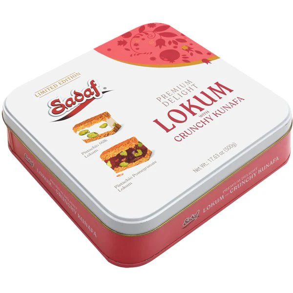 Premium Delight Pistachio Lokum with Crunchy  Kunafa | Limited Edition - 17.63 oz - Image 5
