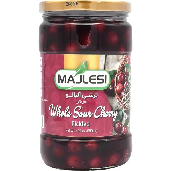 Majlesi Whole Sour Cherry Pickled | Torshi - 24 oz