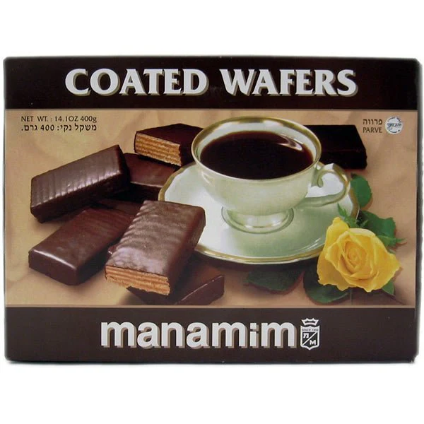 Manamim Chocolate Coated Wafers - 400g