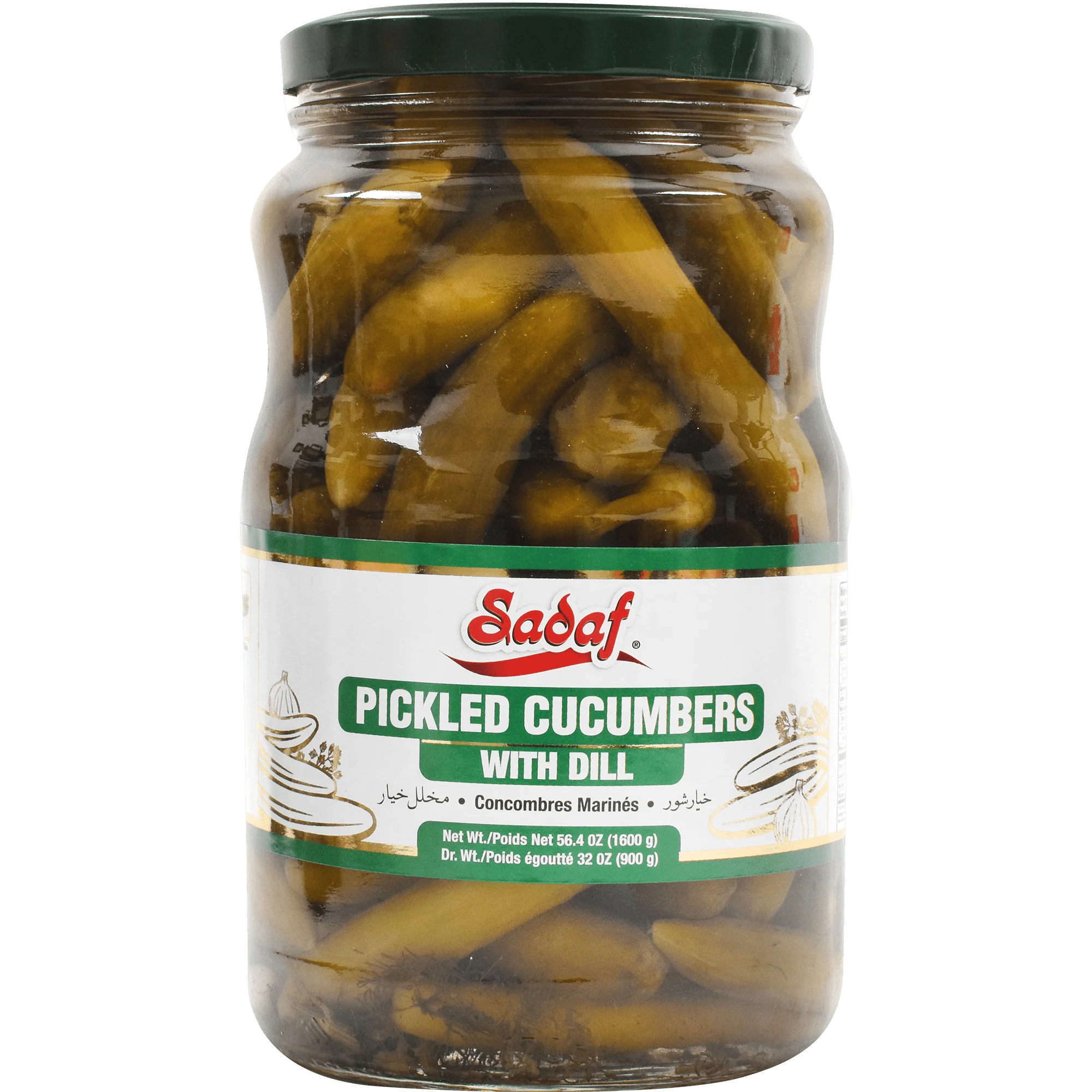 Pickled Cucumbers | Dill - 56.4 oz