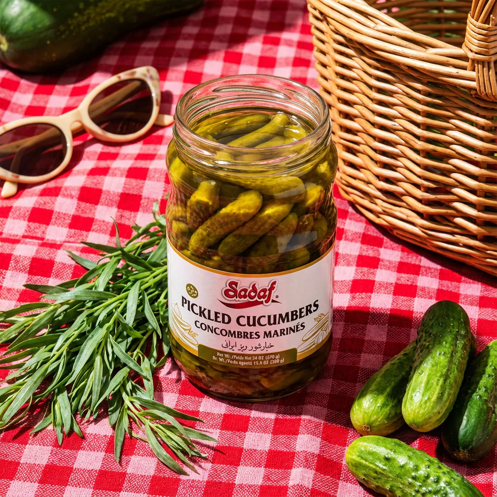 Pickled Cucumbers | Tarragon - 24 oz - Image 3