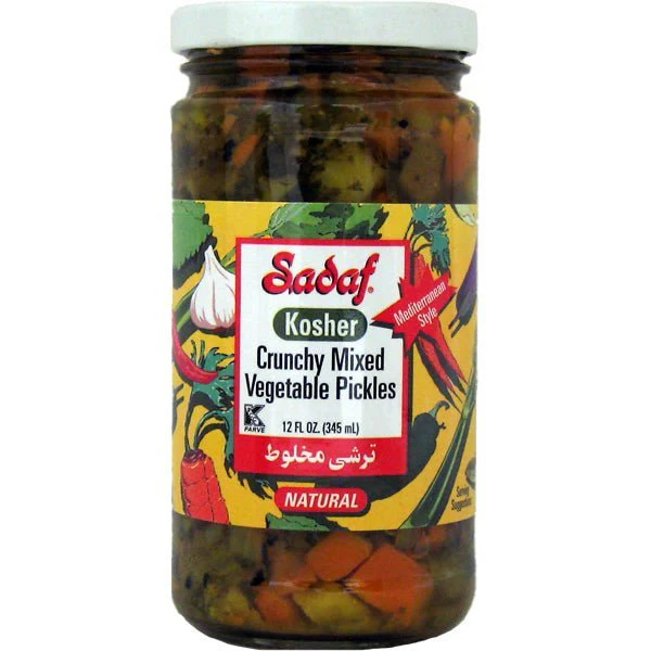 Pickled Mixed Vegetables | Crunchy - 12 oz.