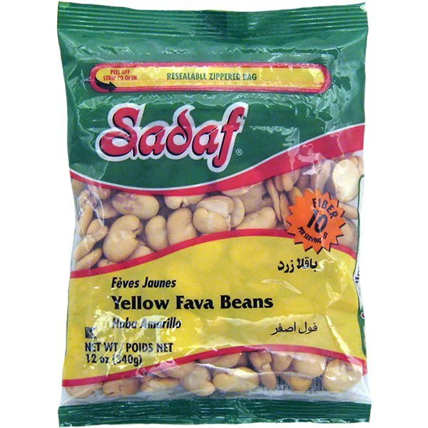 Yellow Fava Beans | Baghala - 12 oz.