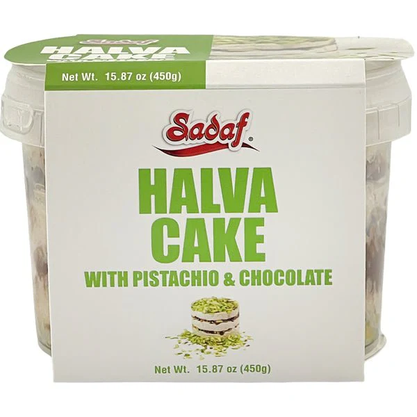 Halva Cake | Pistachio & Chocolate - 15.87 oz - Image 3