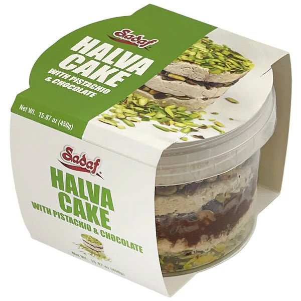 Halva Cake | Pistachio & Chocolate - 15.87 oz - Image 7