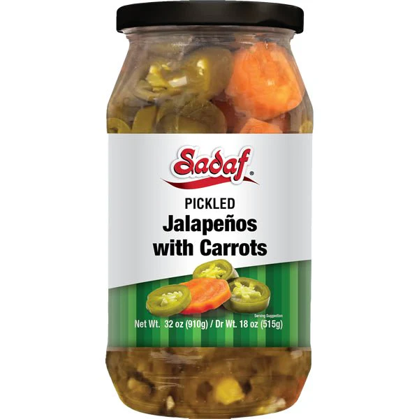 Jalapeños With Carrots | Pickled - 32 oz