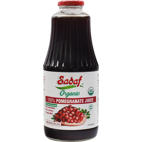 Organic 100% Pomegranate Juice | Not from Concentrate - 33.8 oz