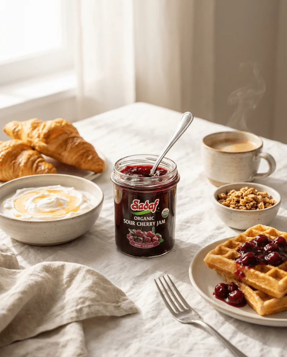 Sour Cherry Jam | Organic - 13 oz. - Image 3