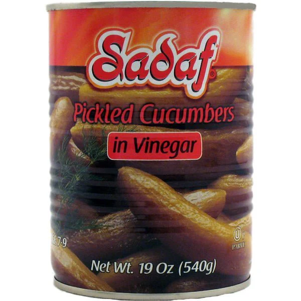 Pickled Cucumbers | in Vinegar - 19 oz.