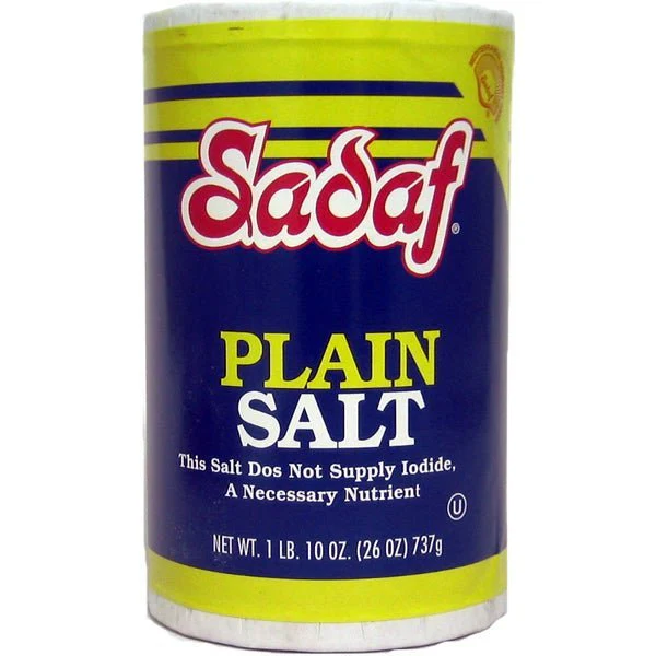 Plain Salt - 26 oz.