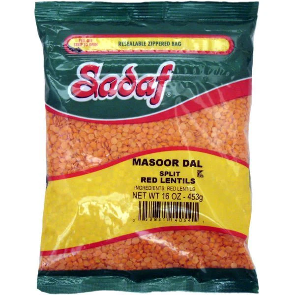 Red Lentils Split | Masoor Dal - 16 oz.