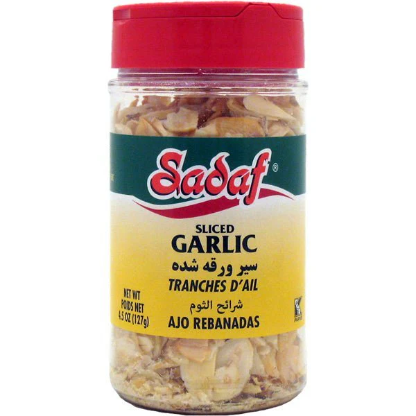 Dried Garlic | Sliced - 4.5 oz