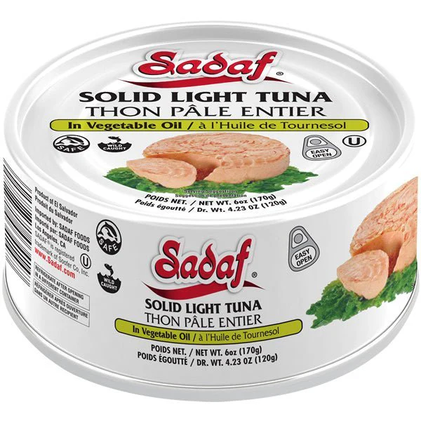 Solid Light Tuna in Vegetable Oil - 6 oz. - Image 2