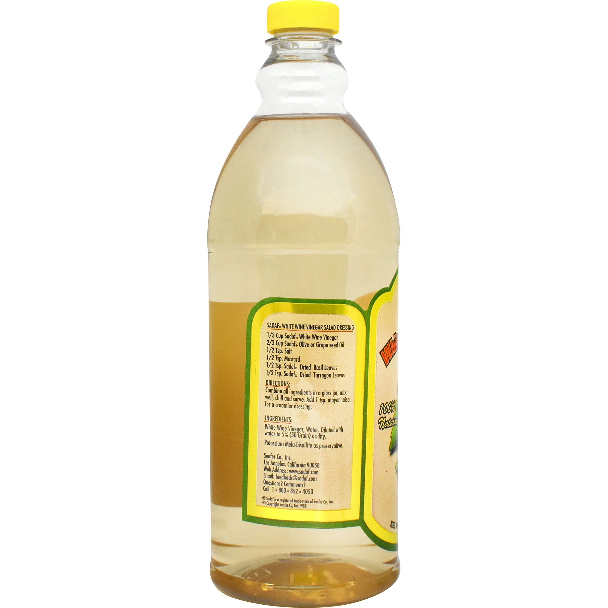 White Wine Vinegar | 100% Natural - 32 oz. - Image 2