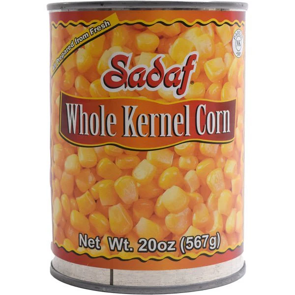 Whole Corn Kernels | Canned - 20 oz.