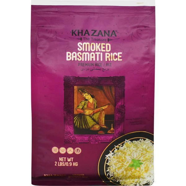 Khazana Smoked Basmati Rice - 2 lbs